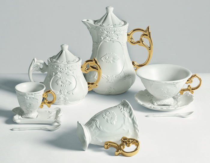Чайник Seletti I-Wares Gold 9866