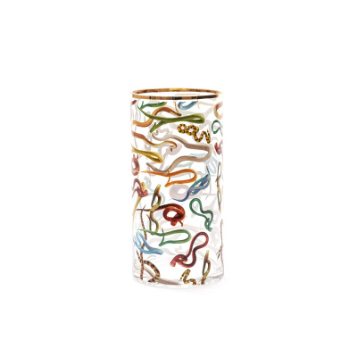 Ваза Seletti Toiletpaper Glass Vase 14171