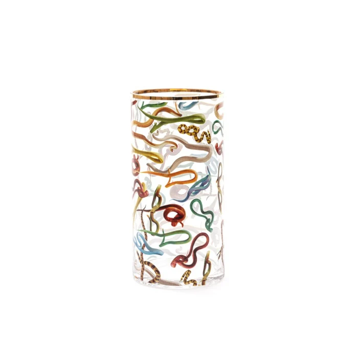 Ваза Seletti Toiletpaper Glass Vase 14171
