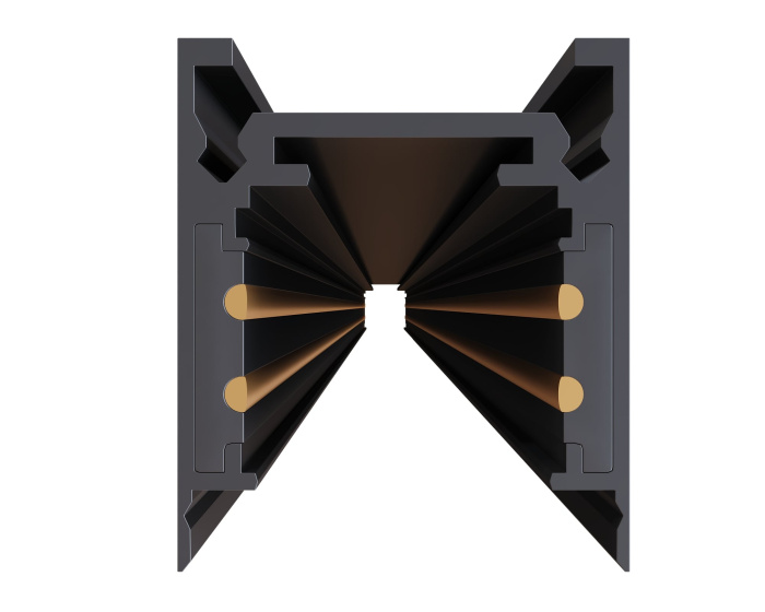 Шинопровод магнитный накладной ST-Luce Черный Длина 3 000мм ST1003.439.00