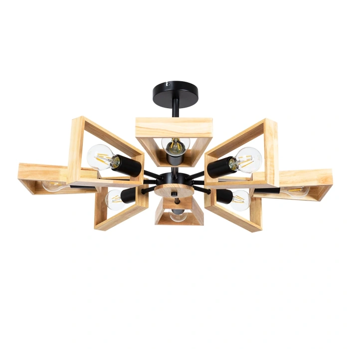 Люстра потолочная Arte Lamp BRUSSELS A8030PL-8BK