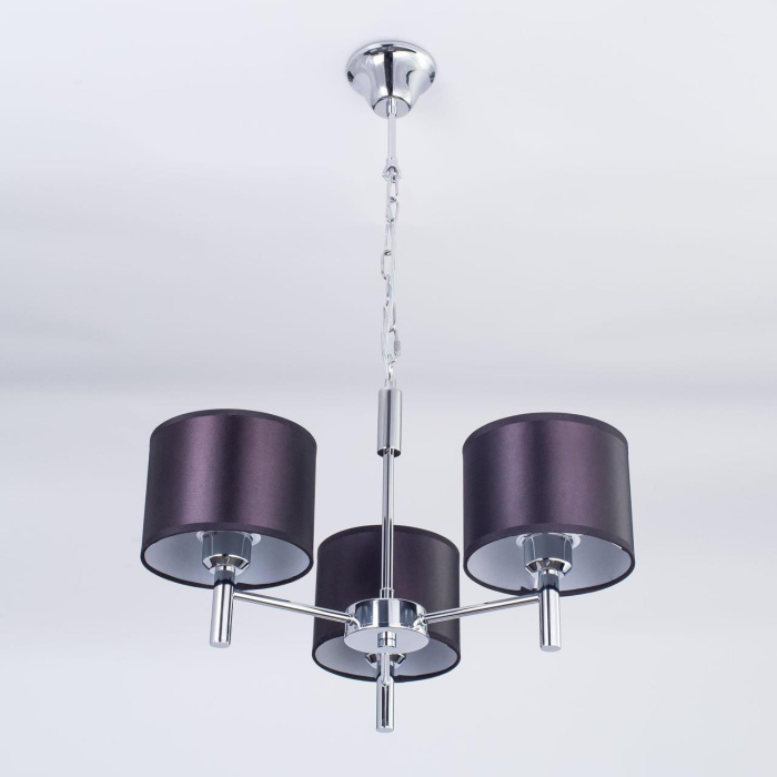 CL463131 Аврора Черная Св-к Люстра