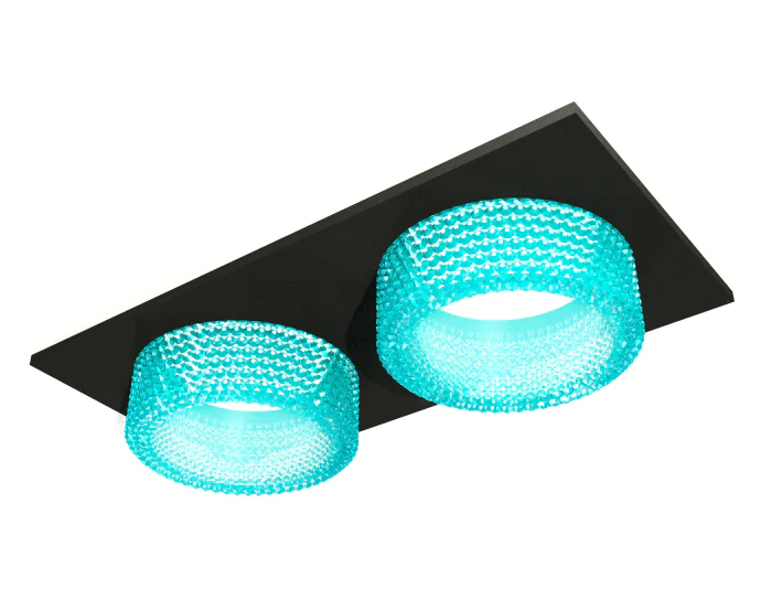 Комплект встраиваемого светильника с композитным хрусталем Ambrella light XC6526043