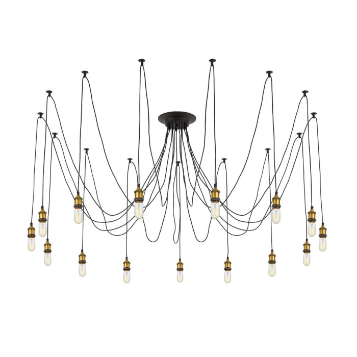 Подвесной светильник паук Citilux Эдисон CL451151