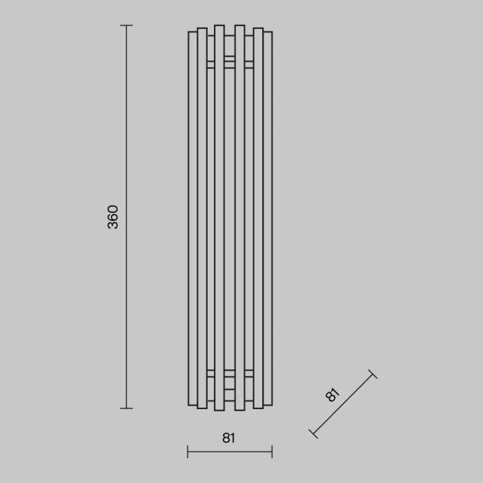 Бра Maytoni Sonata MOD410WL-L12BS3K