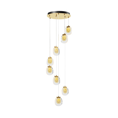 Каскадная люстра Maytoni MOD367PL-L30BBSK