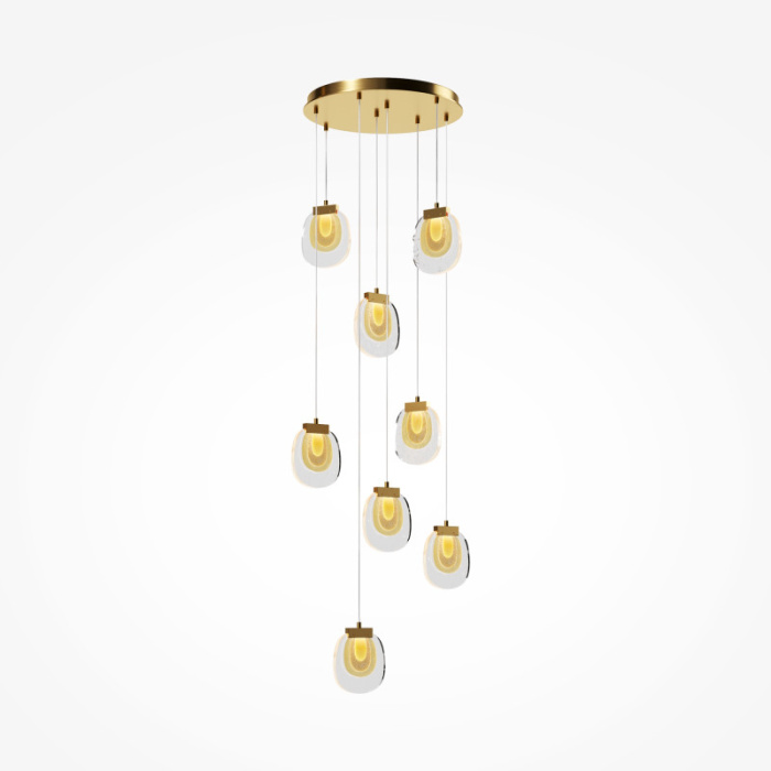 Каскадная люстра Maytoni MOD367PL-L30BBSK