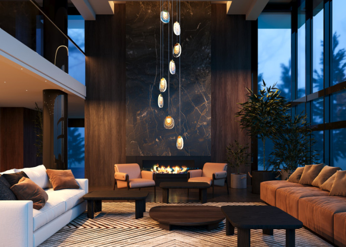 Каскадная люстра Maytoni MOD367PL-L30BBSK