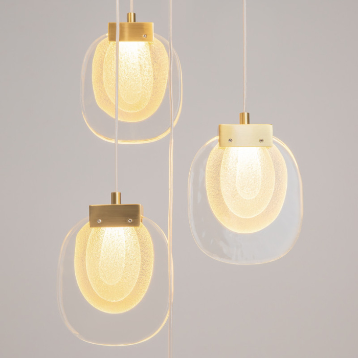 Каскадная люстра Maytoni MOD367PL-L30BBSK