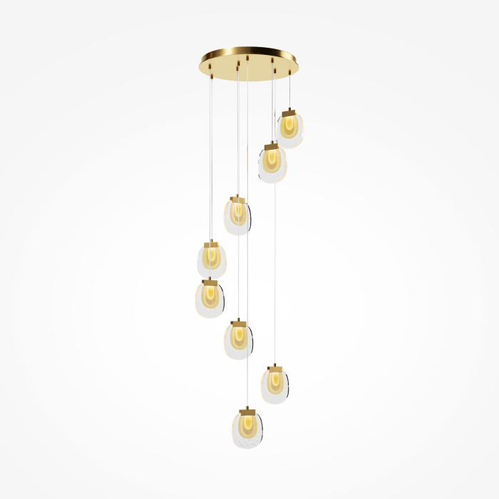 Подвесная люстра Maytoni Biology MOD367PL-L30BBSK