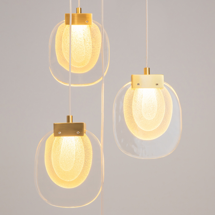 Подвесная люстра Maytoni Biology MOD367PL-L30BBSK