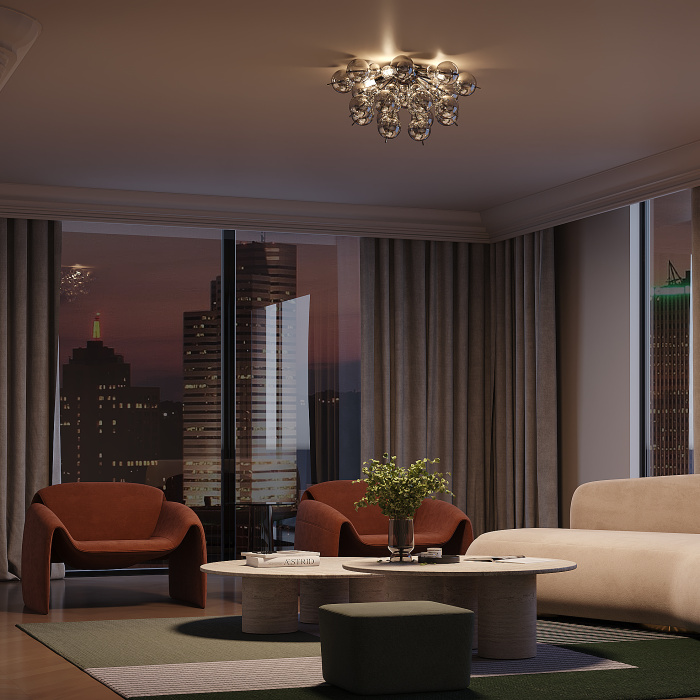 Накладная люстра Maytoni Bolla MOD133CL-04CH