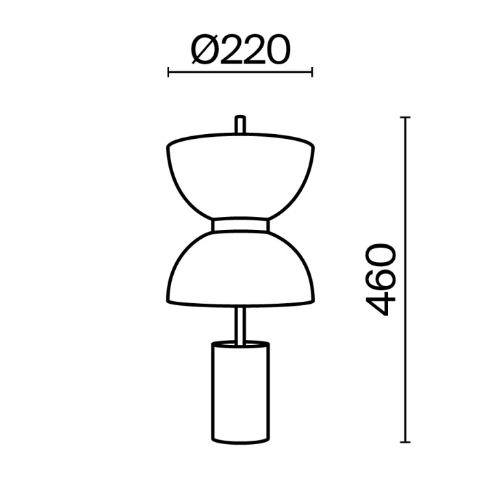 Настольная лампа Maytoni Kyoto MOD178TL-L11GR3K