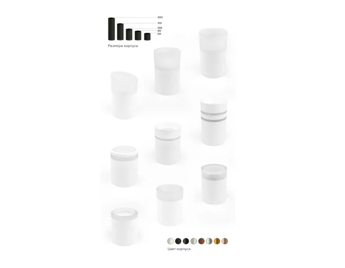 Насадка передняя для корпуса светильника с диаметром отверстия D60mm Ambrella light N6221