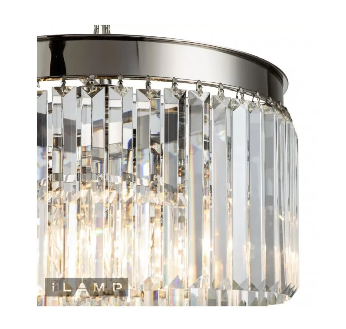 Подвесная люстра iLamp Triumph 7383/6P NICKEL