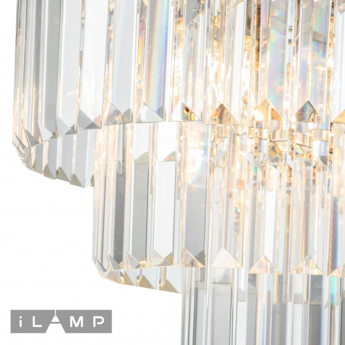 Подвесная люстра iLamp Triumph 7383/6P NICKEL