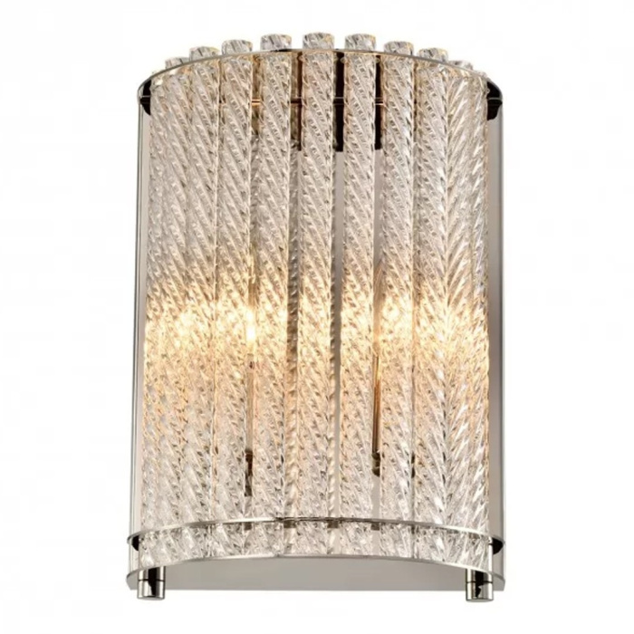 Настенный светильник iLamp MANHATTAN W2554-2 NICKEL