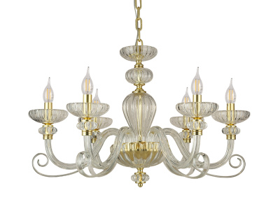 Подвесная люстра Newport 8626/C mat.soft gold clear М0071526