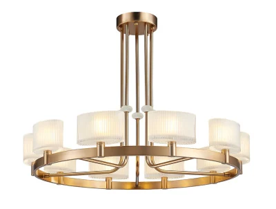 Люстра на штанге Newport Jessica 4338+2/C new gold М0070421
