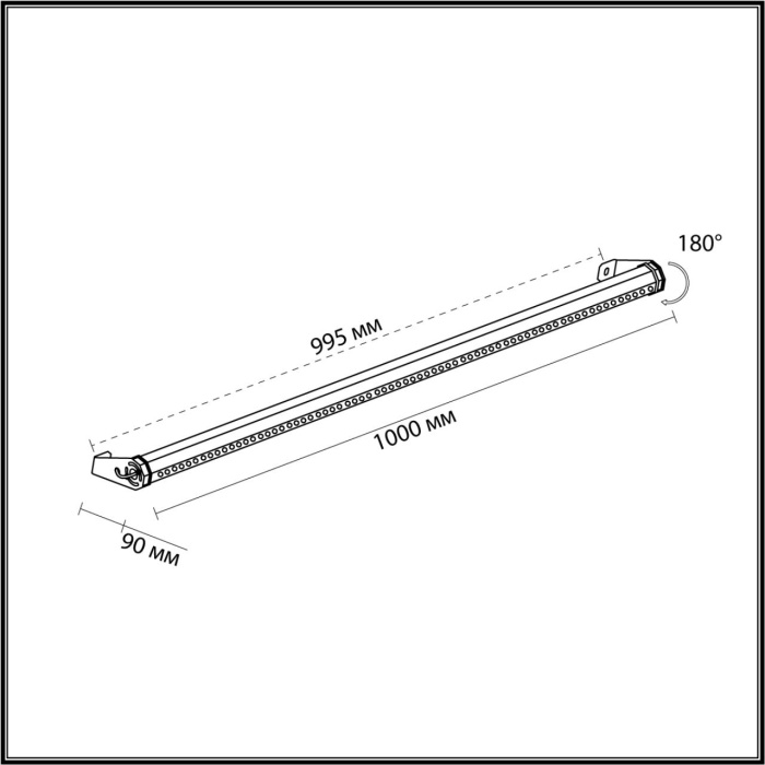 Настенный светильник Odeon Light Graze 7040/22WL
