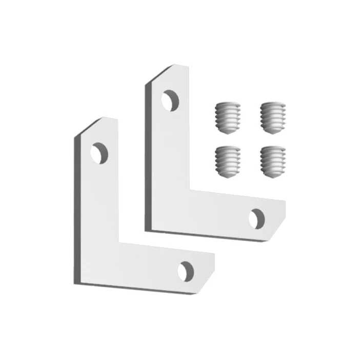 Соединитель L-образный угловой горизонтальный для арт.135325-135328 (2 шт. в комплекте) Novotech Flum 135330