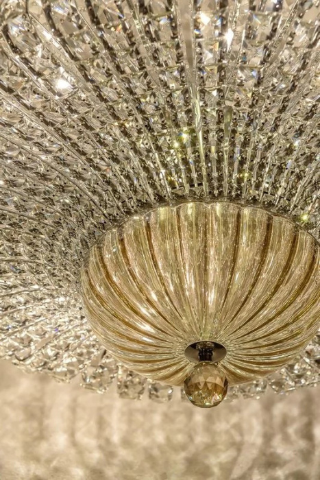 Хрустальная светодиодная потолочная люстра L'Arte Luce Luxury Tuttovede L46650