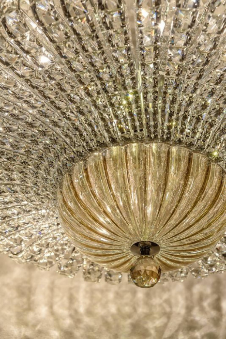 Хрустальная светодиодная потолочная люстра L'Arte Luce Luxury Tuttovede L46650