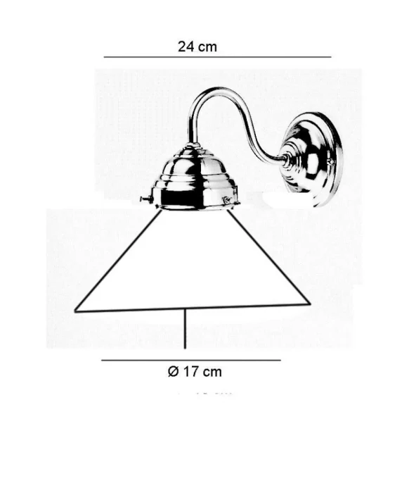 Бра Berliner Messinglampen A8-17opN