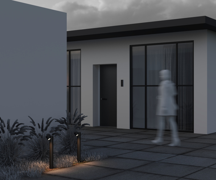 Садово-парковый светильник Maytoni Wall street O010FL-01B