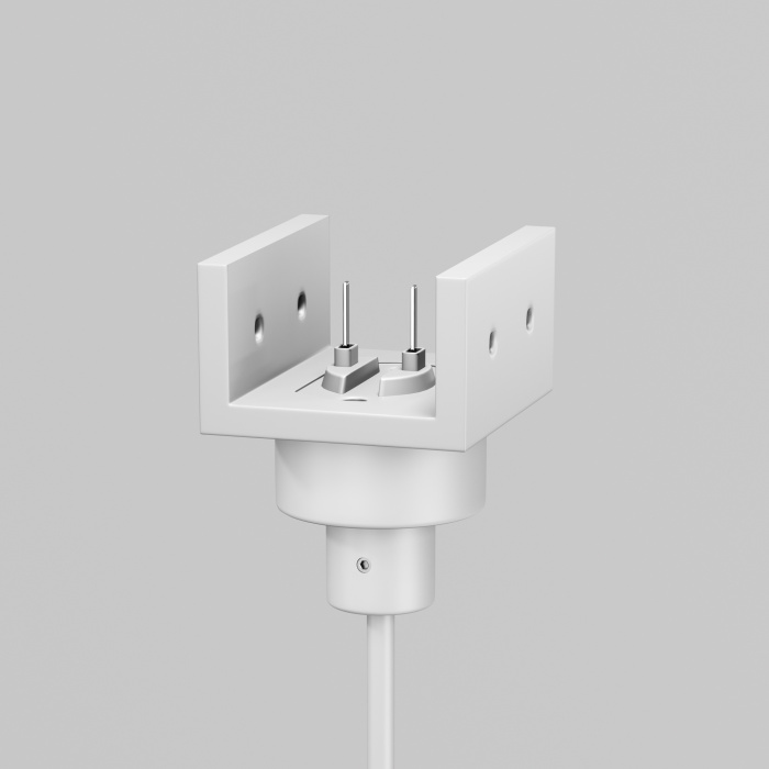 Светильник подвесной светодиодный Maytoni Elasity ip black O-TR01-1-P-12WW3K