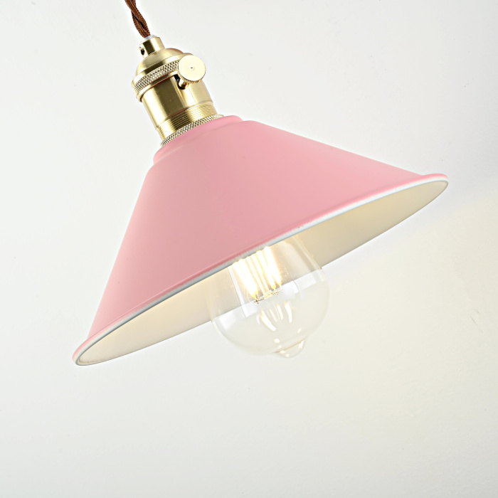 Бра с подвесным плафоном BRAID WALL Pink ImperiumLoft