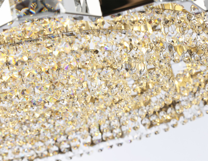 Подвесная люстра с хрусталем HIGH LIGHT AMBRELLA LIGHT LH41006