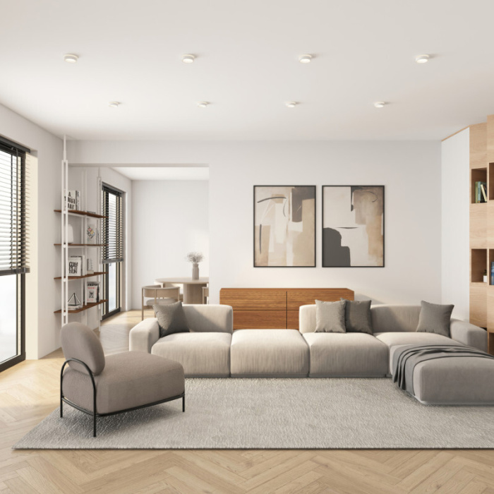 Точечный встраиваемый светильник NIKO DK2100-WH