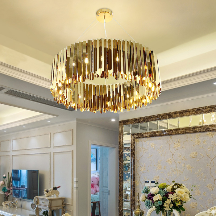 Люстра Cloyd AREOPAG C12 / Ø80 см - золото (арт.10268)