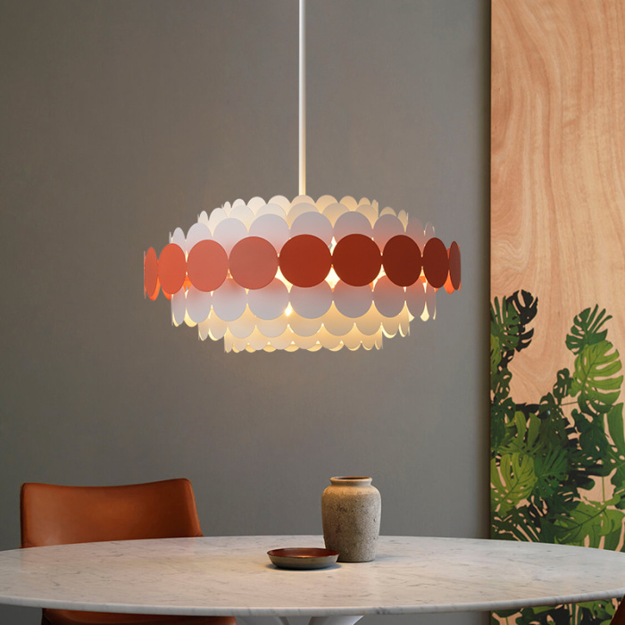 Люстра на штанге ASOLA D60 Red by ImperiumLoft ImperiumLoft