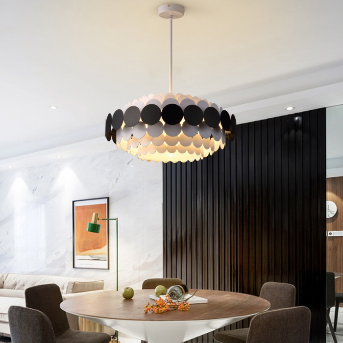 Люстра на штанге ASOLA D60 Red by ImperiumLoft ImperiumLoft