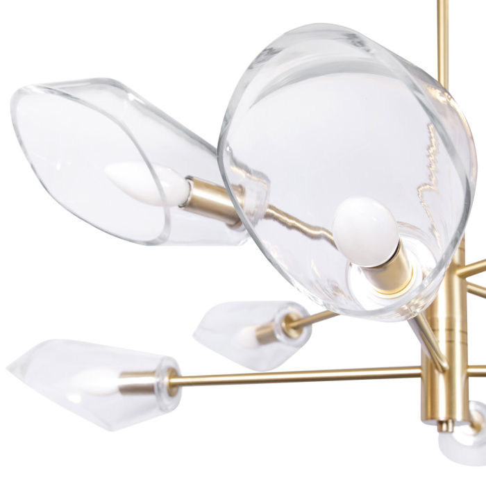 Люстра Cloyd HELICOPT C8 / Ø105 см - латунь (арт.10501)