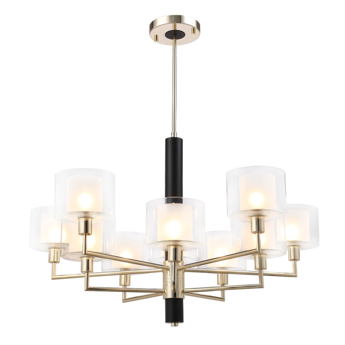 Люстра Crystal Lux MAESTRO SP-PL5+5 GOLD