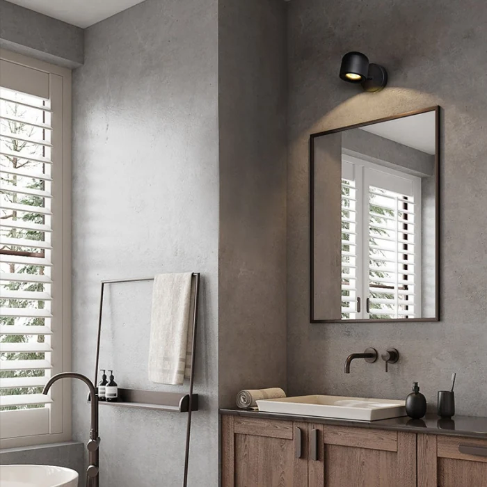 Настенный светильник TINY WALL L1 Black ImperiumLoft