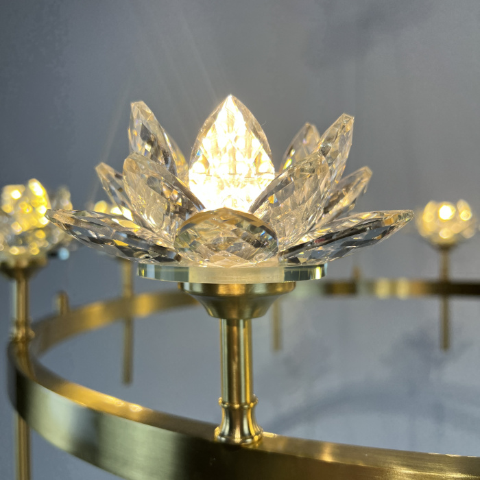 Подвесная люстра LOTOS D80 8 lamps ImperiumLoft