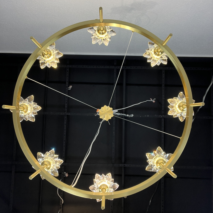 Подвесная люстра LOTOS D80 8 lamps ImperiumLoft