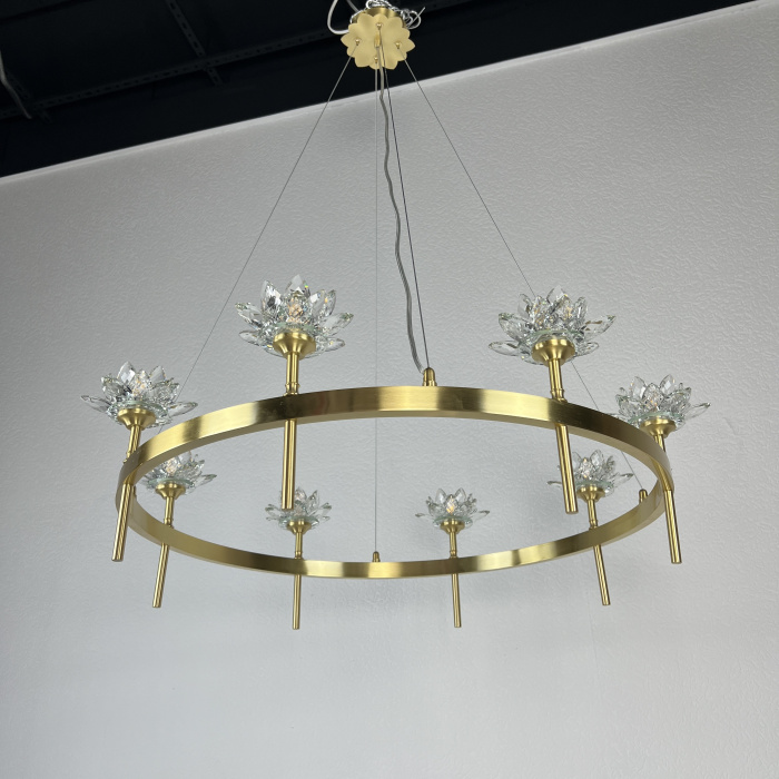 Подвесная люстра LOTOS D80 8 lamps ImperiumLoft