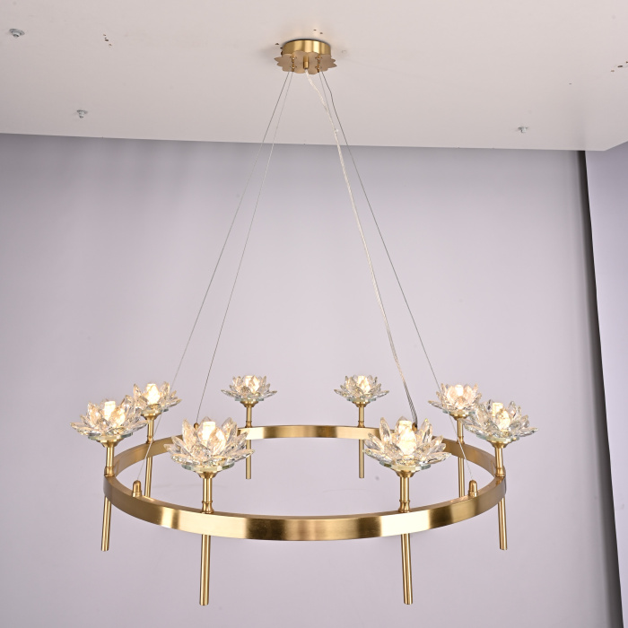 Подвесная люстра LOTOS D80 8 lamps ImperiumLoft