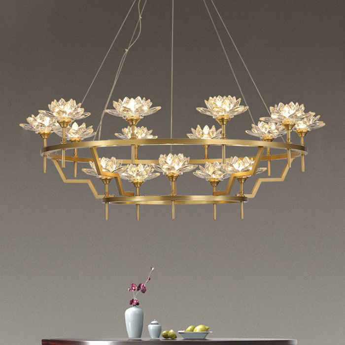 Подвесная люстра LOTOS D80 8 lamps ImperiumLoft