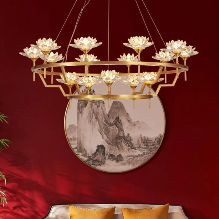 Подвесная люстра LOTOS D80 8 lamps ImperiumLoft