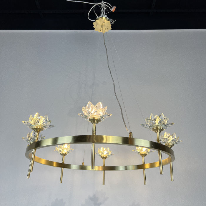 Подвесная люстра LOTOS D80 8 lamps ImperiumLoft