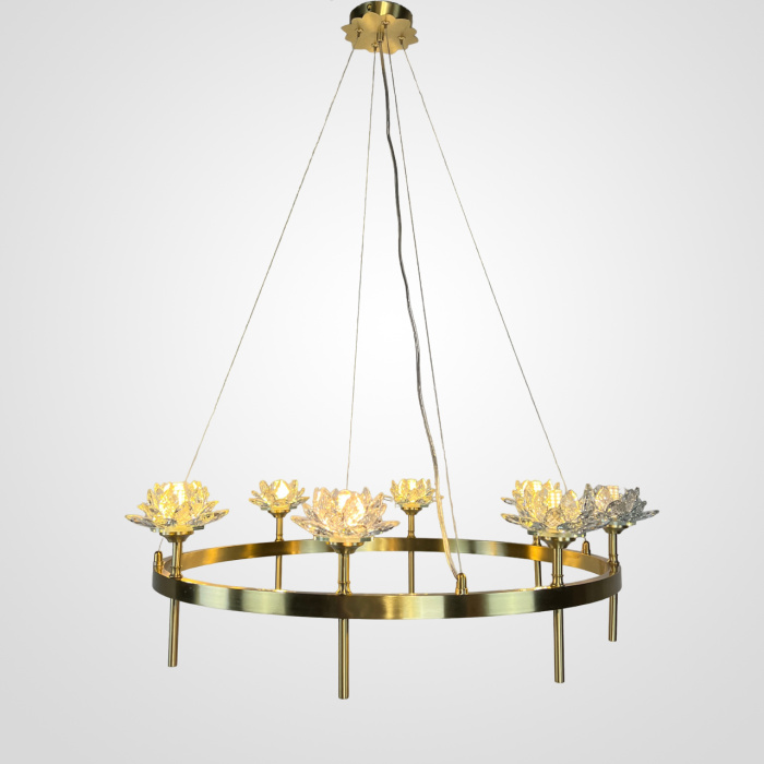 Подвесная люстра LOTOS D80 8 lamps ImperiumLoft