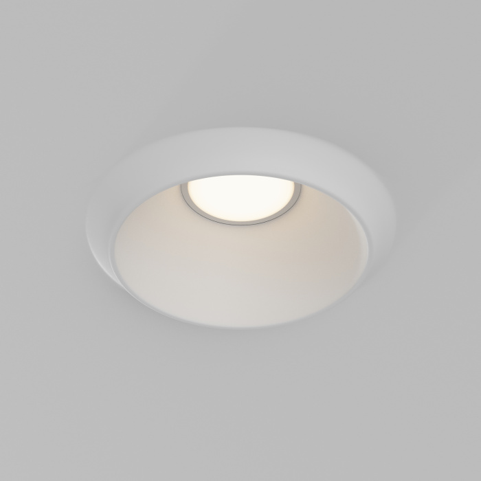 Встраиваемый светильник Maytoni Gyps Modern DL124-GU10-01-TRS-W