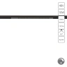 Магнитный трековый светильник Arte Lamp OPTIMA 0.1-10V A7497PL-1BK