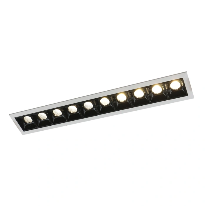 Встраиваемый светодиодный светильник Arte Lamp Grill A3153PL-10BK